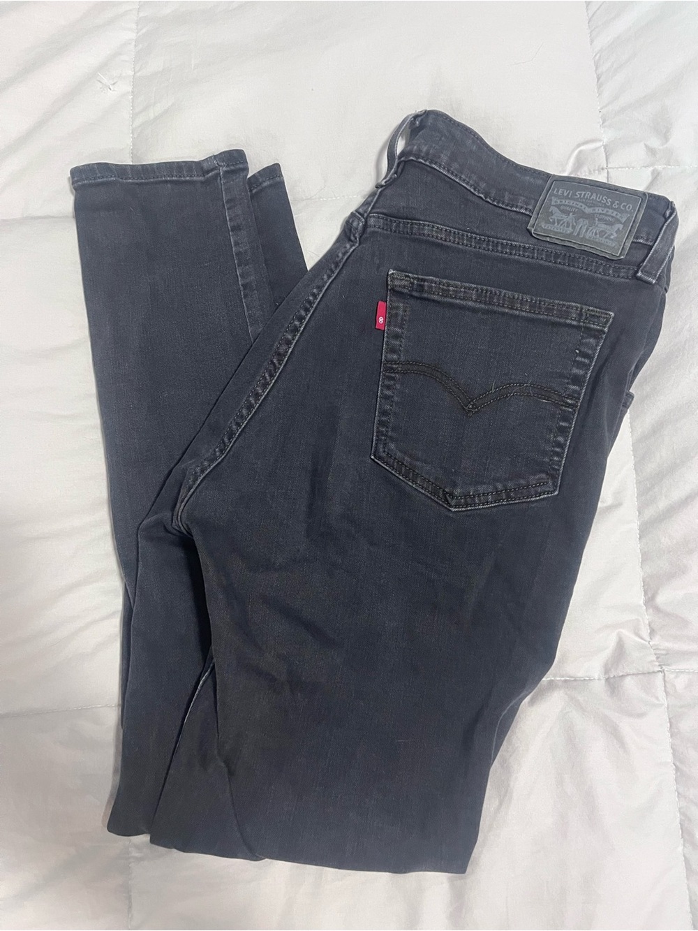 Levi's Women's Black 721 High Rise Skinny Jeans